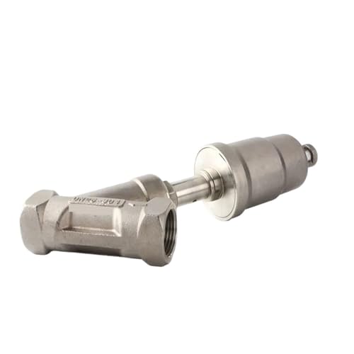 JDF 100S0NC-V 1-1/4 1-1/2 2 2-1/2 3 Pneumatische Winkel Sitz Ventil Mit Viton NC SS304 volle körper edelstahl Ventil(Single Acting,SS304 065NC V G2-1-2) von UPQQBZFZD