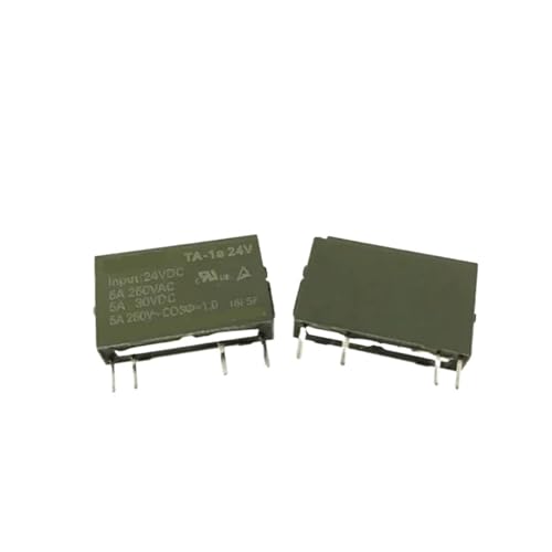 Leistungsrelais 24 V TA-1A 24 V TA-1A24V TA-1A24VDC TA-1A-24V TA-1A-24VDC 24 V 24VDC DC24V 5A 250 V AC 4-polig von UPQQBZFZD