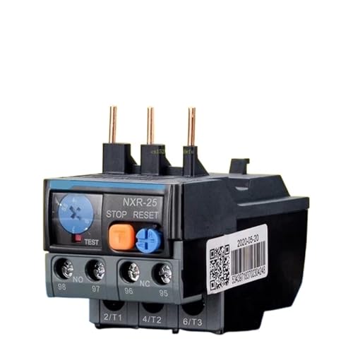 NXR-25 0.16A 0.25A 0.4A 0.63A 1A 1.6A 2A 2.5A 4A 6A 8A 10A 13A 18A 25A Thermal Overload Relay AC Contactor(0.16-0.25A) von UPQQBZFZD