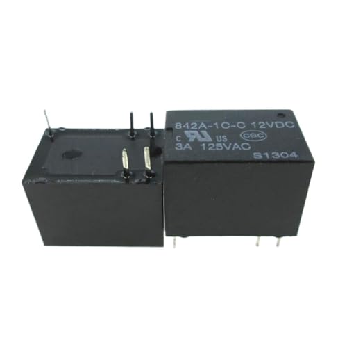 Relais 842A-1C-C 12VDC 842A-1C-C-12VDC 842A1CC 842A1CC-12VDC 842A DC12V 12VDC 12V 3A 125VAC DIP5 5 teile/los Relais 842A-1C-C 12VDC 842A-1C-C-12VDC 842A1CC 842A1CC-12VDC 842A DC12V 12VDC 12V 3A 125VAC DIP5 5 teile/los von UPQQBZFZD