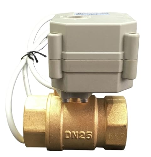 TFM25-B2-C New 2 Way Brass 1'' (DN25) Moldulating Valve DC9V-24V 0-5V 0-10V or 4-20mA 5 Wires For Water Proportional Control(DN25 BSP,4-20MA_0V TO 10V) von UPQQBZFZD