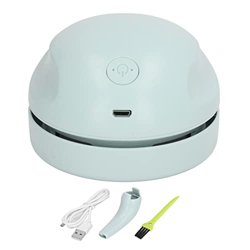 UPQRSG Desktop Staubsauger USB Aufladung mitVakuumdüsen Reinigungsbürste, Abnehmbarer und Tragbarer Mini Staubsauger, Kabelloser Mini Tischstaubsauger Zum Reinigen Von Staubkrümeln Am Computer von UPQRSG