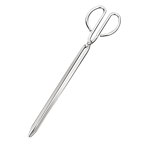 UPTALY 48 cm extra lange Scherenzange, Edelstahl-Müllclips mit langem Griff, großer Abfallpflücker, dicke Kaminholzklemme, erweiterte Holzkohle-Aufnahmewerkzeuge UPTALY 48 cm extra lange Scherenzange, Edelstahl-Müllclips mit langem Griff, großer Abfallpflücker, dicke Kaminholzklemme, erweiterte Holzkohle-Aufnahmewerkzeuge von UPTALY