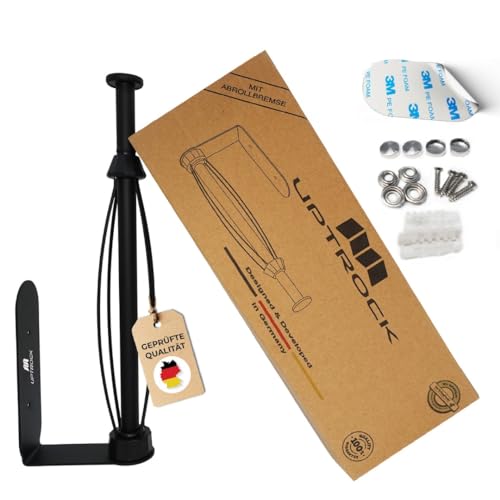 UPTROCK Küchenrollenhalter Edelstahl mit Abrollenbremse für Einhand-Abreißen I ohne Bohren selbetskleben für die Wand I Zewa Rollenhalter in Schwarz mit Dämpfungseffekt I Das praktische Küchengadget UPTROCK Küchenrollenhalter Edelstahl mit Abrollenbremse für Einhand-Abreißen I ohne Bohren selbetskleben für die Wand I Zewa Rollenhalter in Schwarz mit Dämpfungseffekt I Das praktische Küchengadget von UPTROCK