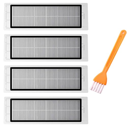 UPUPDAY 4pcs HEPA-Filter für Xiaomi Roborock S5 Max S6 Pure S6 Max S6 MaxV S65 S60 S6 S55 S51 S50 S5 von UPUPDAY