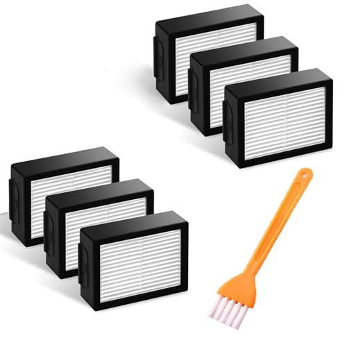 6pcs HEPA-Filter für iRobot Roomba i7 i7+ i3 i3+ i4 i4+ i6 i6+ i8 i8+ E5 E6 E7 von UPUPDAY