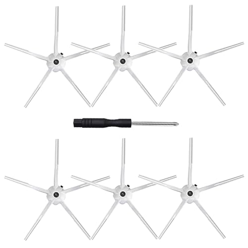UPUPDAY Seitenbürsten Ersatzteile für Xiaomi Roborock S8 S8 Plus S8 Pro Ultra Q7 Max Q7 Max Plus S7 S7 Plus S7 MaxV S7 MaxV Plus S7 MaxV Ultra S6 Max S6 Pure S6 MaxV S5 Max S5 S50 S51 S55 S6 S60 S65 von UPUPDAY
