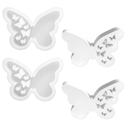 2 Stück Silikonformen Gießformen DIY Schmetterling Silikonform Epoxidharz Formen Kerzenform Silikonform Schmetterling Kerzenhalter Silikonform Schmetterling für Sojawachs Kerzen Seife Handwerk 2 Stück Silikonformen Gießformen DIY Schmetterling Silikonform Epoxidharz Formen Kerzenform Silikonform Schmetterling Kerzenhalter Silikonform Schmetterling für Sojawachs Kerzen Seife Handwerk von UPUPGO
