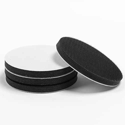 UPWOOD 5-Zoll Soft Sponge Interface Pads, 4 Pads pro Packung, zum Polieren und Schleifen gewölbter Oberflächen, Hook-and-Loop Ersatzpolster UPWOOD 5-Zoll Soft Sponge Interface Pads, 4 Pads pro Packung, zum Polieren und Schleifen gewölbter Oberflächen, Hook-and-Loop Ersatzpolster von UPWOOD