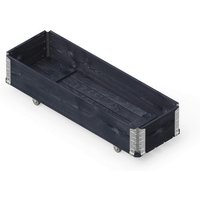 UPYARD Kräuterkasten INDUSTRIAL schwarz Holz B/L: ca. 40x120 cm von UPYARD