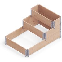 UPYARD Stufenbeet INDUSTRIAL braun Holz B/L: ca. 30x80 cm UPYARD Stufenbeet INDUSTRIAL braun Holz B/L: ca. 30x80 cm von UPYARD