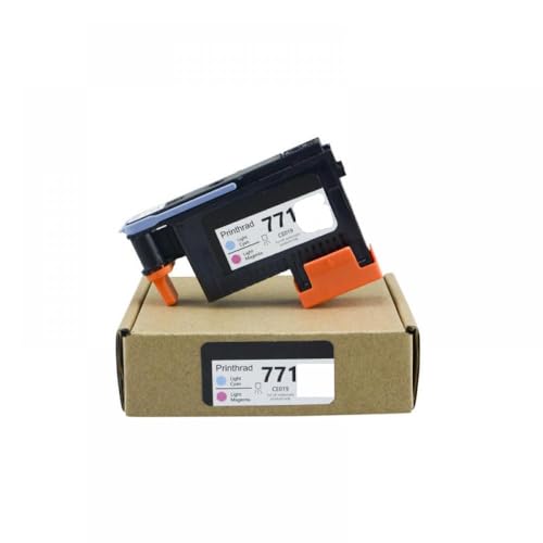 UQDMWOZE Kompatibler Druckkopfersatz Kompatibel mit 771 CE017A CE018A CE019A CE020A zur Verwendung mit DesignJet Z6200 Z6600 Z6800 Drucker(LC LM) von UQDMWOZE