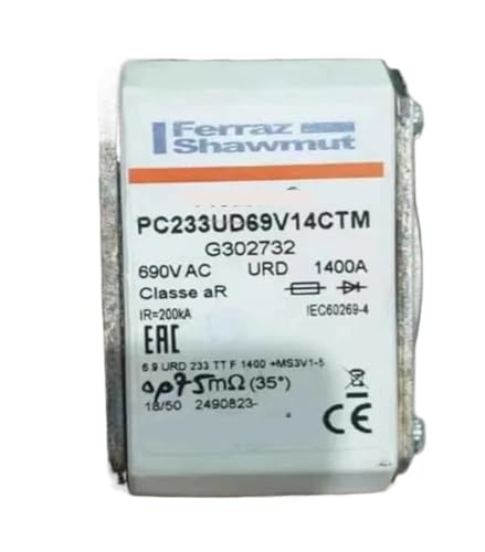 Sicherungen PC233UD69V13CTF D300268 6.9URD233TTF1250 / PC233UD69V14CTF E300269 / PC233UD69V14CTM G302732 / PC233UC69V15CTF L300298(PC233UD69V15CTF) von UQKMCUNV