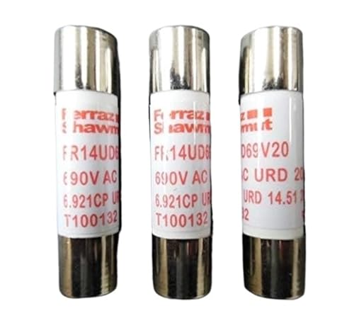 UQKMCUNV 1 x Sicherung: FR14UB69V20 6900 CP URB 14,51 20 Y078037/FR14UB69V25 Z078038/FR14UB69V32 A078039/FR14UB69V40 B078039 040 AA R(FR14UB69V20) von UQKMCUNV