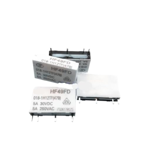 UQKMCUNV 18V-Relais HF49FD 018-1H12TF 18VDC HF49FD0181H12TF 18V 18VDC DC18V 5A 250VAC 4-polig(10PCS) von UQKMCUNV