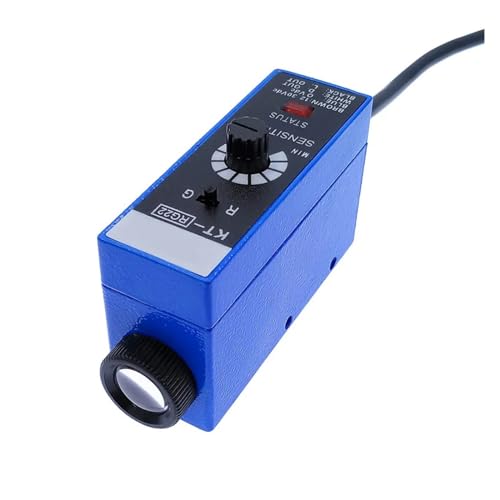 1 Farbmarkierungssensor KT-RG22 KT-BG22 KT-WG22 10–30 V Markierungserkennung, Lichtschranke, Farbmarkierungssensor(KT-BG22) von UQMBCEFDQ