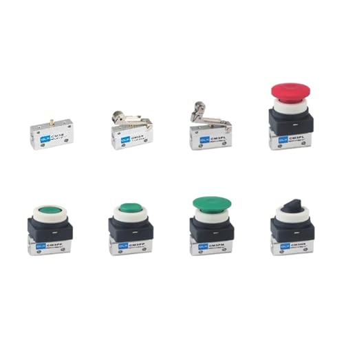 1 Stück CM3 Serie Mechanisches mechanisches Pneumatikventil CM3B CM3R CM3L CM3PL CM3PF CM3PP CM3PM CM3HS CM3V CM3Y(CM3PP Red) von UQMBCEFDQ
