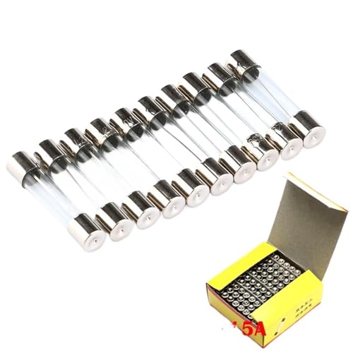 100 stück 6 * 30mm Glas Sicherung Rohr Sicherung 6x30mm Schnelle Fusing 250V 0,5 EINE 1A 2A 3A 4A 5A 6A 8A 10A 12A 15A 20A 25A 30A 6X30(100Pcs 1A) von UQOOHKBCU