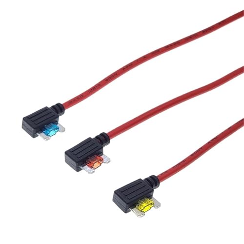 12V 5A 10A 15A 20A Car Fuse Holder Add-a-circuit TAP Adapter Standard ATM APM Blade MINI Medium Simple Safety Device(Standard,10A) von UQOOHKBCU