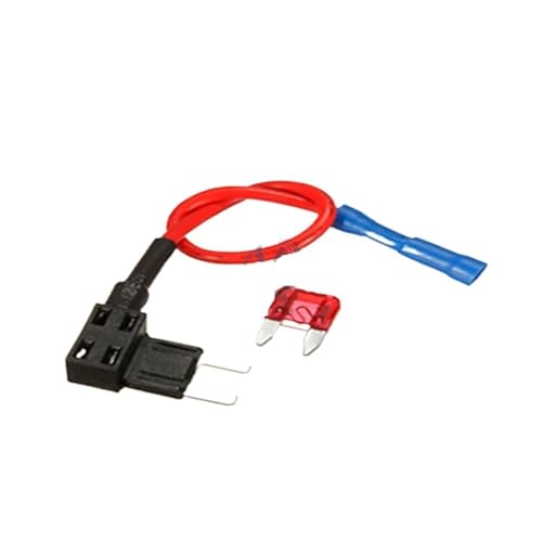 12V Car Blade Fuse Holder Add-a-circuit TAP Adapter Mini Standard ATM APM Blade Automotive fuses with 10A AMP Fuse wire(Mini) von UQOOHKBCU