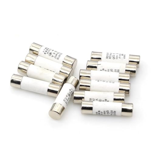20 Stücke 10 * 38 flinke Keramiksicherung 10x38mm Sicherung 380 V 500 V 0.5A 1A 2A 3A 4A 5A 6A 8A 10A 16A 20A 25A 32A 40A RO15 RT18 RT14(3A) von UQOOHKBCU