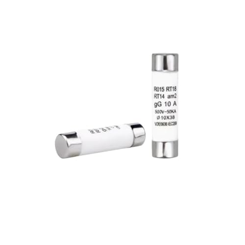 20PCS R015 Ceramic Fuse Cylindrical Fusible Fusivel Tube 500V 1A-32A Low Voltage 10mm*38mm Electrical Equipment Supplies(4A) von UQOOHKBCU