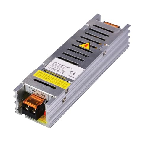 24 V 60 W LED-Netzteil Konstantspannung Schaltmodus-Treibertransformator Innen Aluminium Lüfterlos for LED-Lichtleisten(No Logo) von UQOOHKBCU