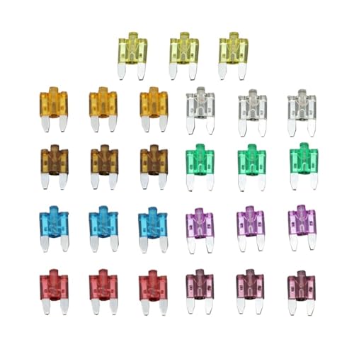 27 PCS 5A~40A Small Size Auto fuse inserts car insurance tablets small fuse with lamp car inserts fuse 27 PCS 5A~40A Small Size Auto fuse inserts car insurance tablets small fuse with lamp car inserts fuse von UQOOHKBCU
