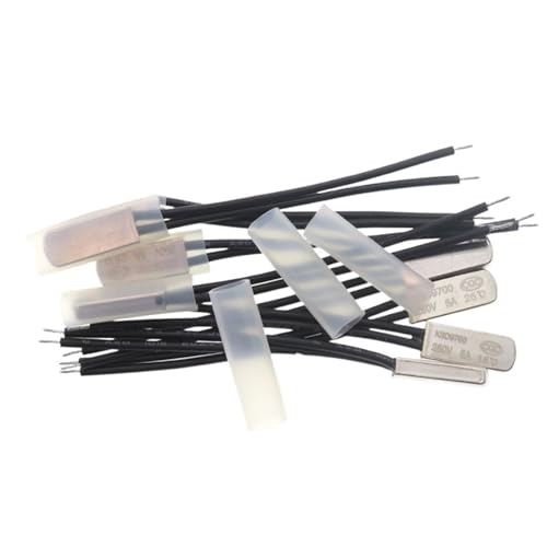 5pcs KSD9700 5A 250V 40C 55C 60C 75C 80C 85C 90C 95C 100C 120C 150C NO/NC Thermostat Thermal Protector fuses Temperature Switch(70℃) von UQOOHKBCU