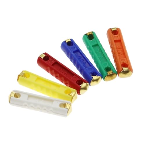East European Automotive Cylindrical Fuse Horizontal 32V 5A 8A16A 20A 25A 30A Futomotive Fuse Tube(20PCS,8A) von UQOOHKBCU