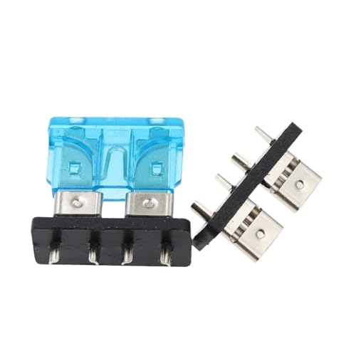 Medium Mini Small Fuse Holder PCB Board With Car Blade Fuses 10A For Auto Automotive PCB Board Safety Clip Insertion Type(20A) von UQOOHKBCU