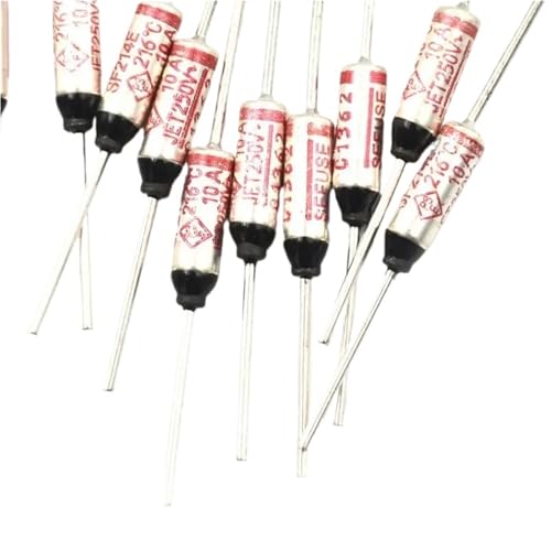 New 12 Values assortment kit Thermal Fuse, 5 pcs SF70E to SF240E Thermal Cutoffs degree fuse(SF96E 99) von UQOOHKBCU