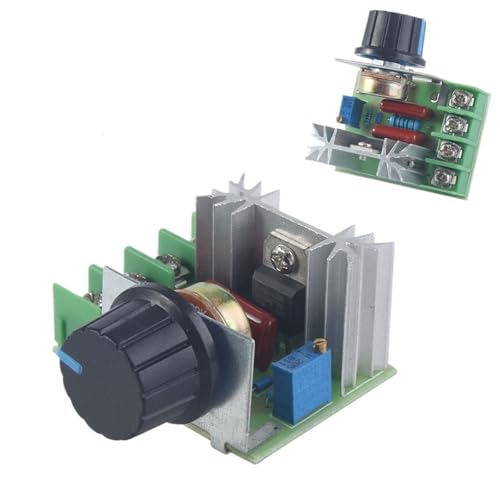 Voltage Regulator 2000 Watt AC 50-220 Volt Dimmer SCR Power Regulator Motor Speed Controller Home Improvement Regulators 2000W Voltage Regulator 2000 Watt AC 50-220 Volt Dimmer SCR Power Regulator Motor Speed Controller Home Improvement Regulators 2000W von UQOOHKBCU