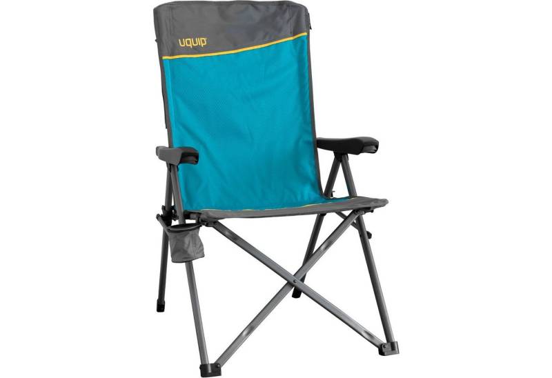 UQUIP Campingstuhl Campingstuhl Justy Strandstuhl Faltstuhl, Klappstuhl XL Verstellbar 120 kg von UQUIP