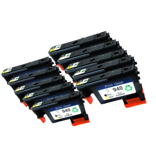 UQXJK 10x kompatibel mit Druckkopf Schwarz und Gelb C4900A Office Pro 8000 8500 8500A UQXJK 10x kompatibel mit Druckkopf Schwarz und Gelb C4900A Office Pro 8000 8500 8500A von UQXJK