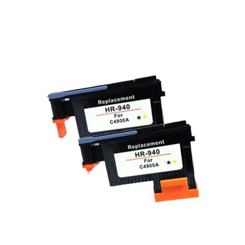 UQXJK 2 Stück kompatibel mit Druckköpfen HP88 Schwarz und Gelb K5400dn K5400dtn L7880 8600 8600dn Modelle von UQXJK