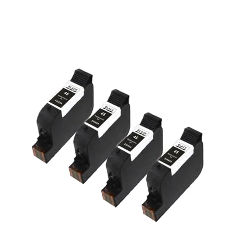 UQXJK LEADKSAM 51645A Tintenpatronen kompatibel mit 45 Deskjet 710c 712c 720c 722c 815c 820 Druckern(1X 45BK) von UQXJK