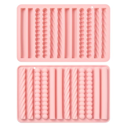 UR URLIFEHALL 2 Stück Silikon Schokolade Bar Formen Lange Streifen Finger Keksformen zum Backen von Brot Kuchen Süßigkeiten Pudding Butter Herstellung Handwerk UR URLIFEHALL 2 Stück Silikon Schokolade Bar Formen Lange Streifen Finger Keksformen zum Backen von Brot Kuchen Süßigkeiten Pudding Butter Herstellung Handwerk von UR URLIFEHALL