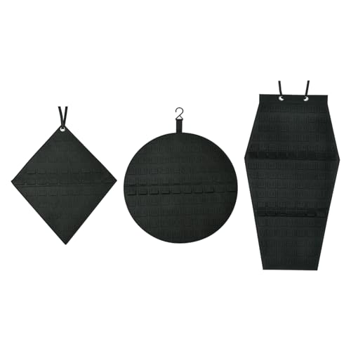 UR URLIFEHALL 3 Stück 3 Stile hängende Broschennadeln Display Aufbewahrungsbox Pin Badge Sammlung Halter für Geschäft, Sammeln, Tragen von Schmuck, Handwerk von UR URLIFEHALL