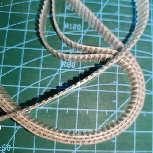 250/255/260/265/270 Breite 10 Mm PU-Stahldraht-Zahnriemen Mit Für Synchronantrieb, 2 Stück T5 Motor Gummi Keilriemen(260) von URAGER