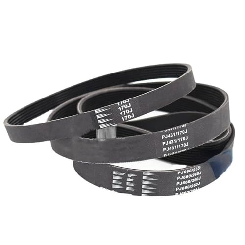 Für Sportfahrrad Laufband Heimtrainer Spinning Belt Rippenriemen Antriebsriemen PJ 405J 410J 415J 420J 425J 430J 435J 440J 445J 450J 455J Motor Gummi Keilriemen(410J-PJ1041,12ribs) von URAGER