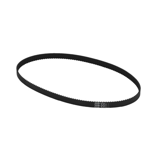 GT2 6mm Schleife Gummi 2GT Geschlossen Zahnriemen Für C-8 3D Drucker 280 284 288 294 300 302 308 320 330 336 340mm Länge Motor Gummi Keilriemen(2GT-288mm) von URAGER