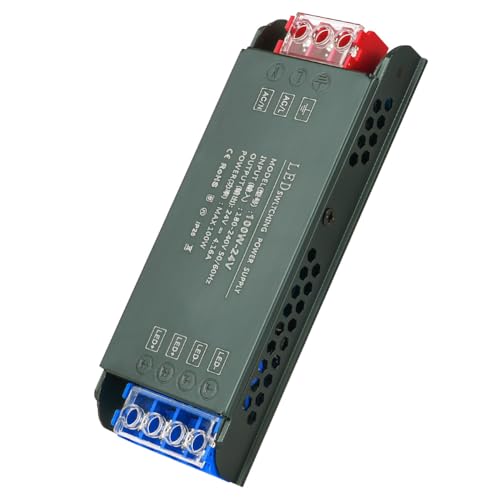 URAQT LED Trafo 24V 100W, LED-Treiber Netzteil 220v AC auf 24v DC, LED Transformator kein Rauschen -4.16A Adapter Konstantspannung für Beleuchtung, Ultradünn NiedervolttrafoTrafo, Überlastschutz von URAQT