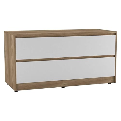 URBNLIVING 120 cm breiter Kommode mit 4 Schubladen, Schlafzimmerschrank mit versteckten zwei Schubladen, moderner Sideboard-Organizer mit geräumiger Oberfläche, freistehende Flur- oder Wohnzimmermöbel URBNLIVING 120 cm breiter Kommode mit 4 Schubladen, Schlafzimmerschrank mit versteckten zwei Schubladen, moderner Sideboard-Organizer mit geräumiger Oberfläche, freistehende Flur- oder Wohnzimmermöbel von URBNLIVING