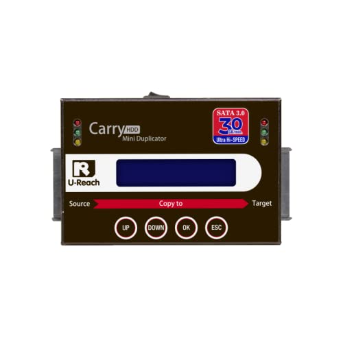 U-Reach PRO198 1-1 SATA3.0 Ultra High Speed 30GB/m SSD Duplicator & Hard Drive Data Eraser von U-Reach