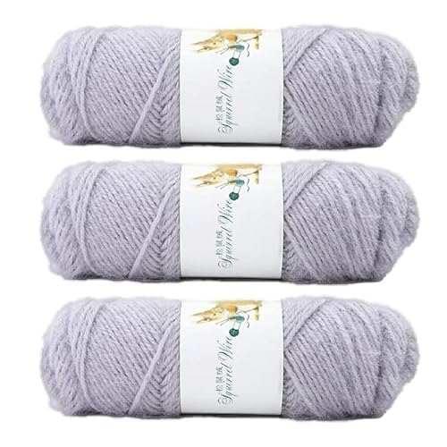 3 weiches Babygarn Baumwollgarn zum Häkeln Strickgarn Deckengarn gestrickte Garnstränge Handarbeit Baumwollgarne Häkelgarn weiche mitteldicke Stränge zum Stricken von Pullovern Schals von URFEDA