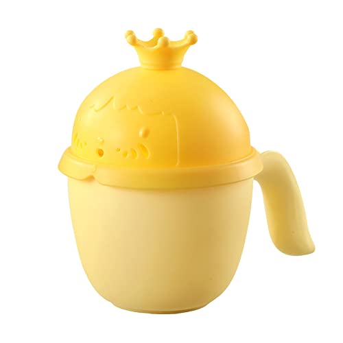 Baby Kinder Haarwaschbecher Badebecher,Baby Haarwaschhilfe,Shampoo Rinser Becher zum tränenfreien Haarewaschen Spülbecher Tasse Rinser Spülen Wasserfall Spielzeug Flusher Cup Schutz Augenspülbecher von URFEDA