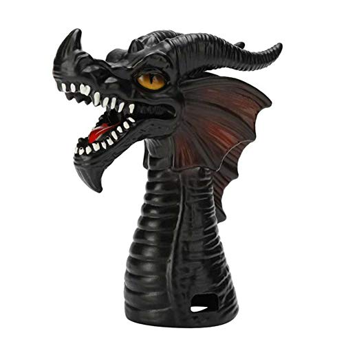 URFEDA Dampfumlenker Schnellkochtopf Dampfabgabe Umsteller Fire Breathing Dragon Original Dampffreigabe Aufsatz für Ninja Foodi/Crock Pot/Power Schnellkochtopf Alle Modellgrößen Schwarz von URFEDA