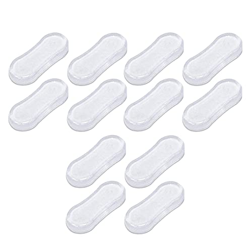 Toilettensitz Stoßstangen, Toilettensitz Puffer 4 Stück WC WC Zubehör Abdeckung Heber Dichtung Toilettendeckel Sitzpuffer Geräuschdämpfende Stoßstangen mit Starkem Kleber von URFEDA
