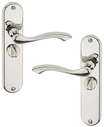 URFIC 54-640- 465-04 polierter Nickel, 180 mm, Kensington Elite Türgriffgarnitur von URFIC